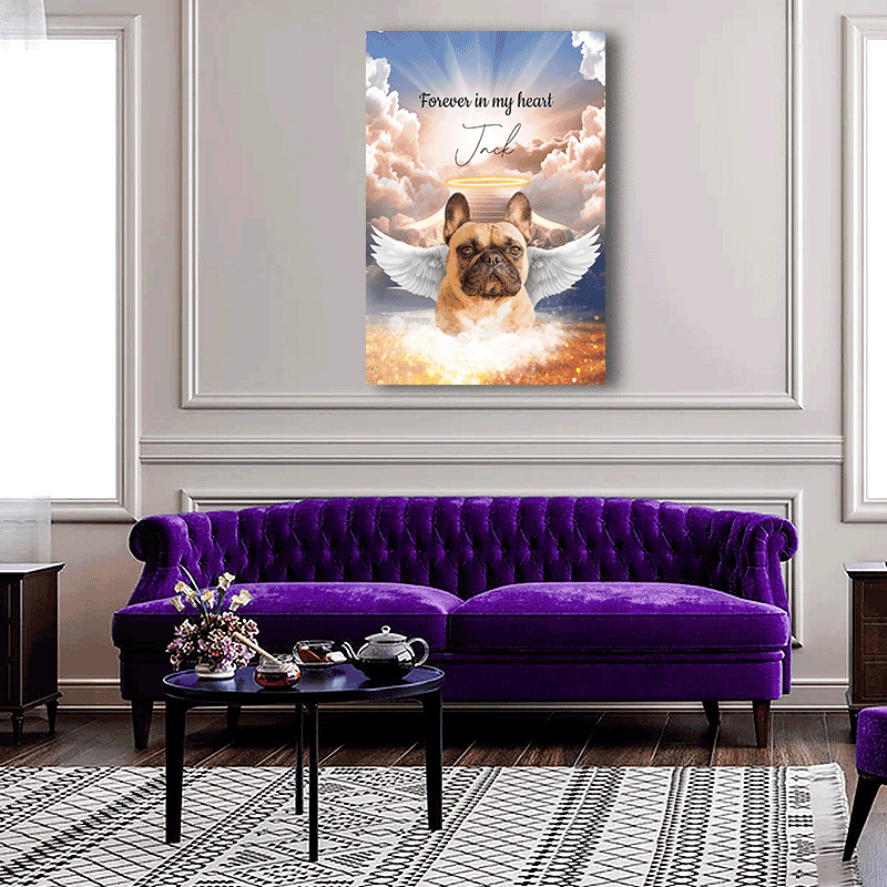 Halo Angel Style - Custom Pet Portrait